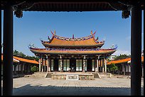 Dacheng Hall, Confuscius Temple. Taipei, Taiwan ( color)