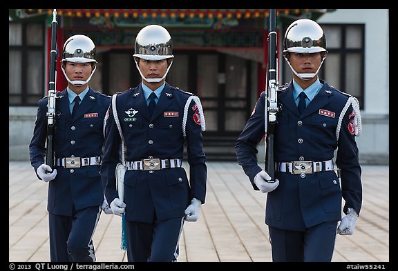 Republic of China Military guards,. Taipei, Taiwan