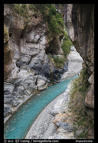 Gorge of the Liwu River, Taroko Gorge. Taroko National Park, Taiwan