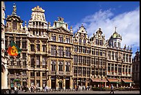 Guildhalls, Grand Place. Brussels, Belgium ( color)