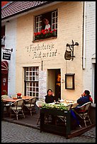 Restaurant. Bruges, Belgium ( color)
