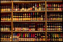 Beer bottles. Bruges, Belgium ( color)