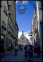 Mac Donalds, medieval style. Rothenburg ob der Tauber, Bavaria, Germany ( color)