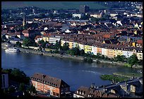 The Main River. Wurzburg, Bavaria, Germany ( color)