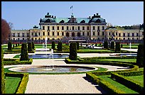 Park and royal residence of Drottningholm. Sweden ( color)