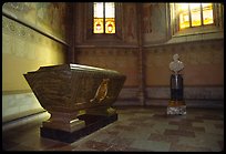 Tomb and bust, royal residence of Drottningholm. Sweden ( color)
