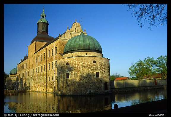 Renaissance castle Vadstena slott. Gotaland, Sweden