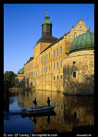 Renaissance castle Vadstena slott. Gotaland, Sweden (color)