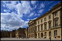 Cour d'honneur, Versailles Palace. France ( color)