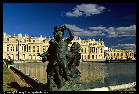 Versailles Palace. France (color)