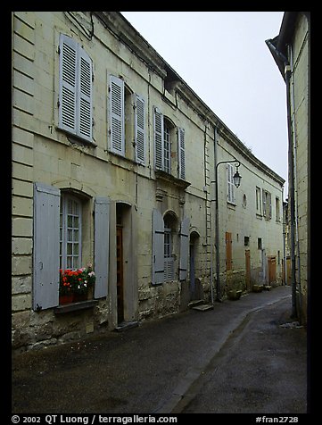 Street. Loire Valley, France (color)
