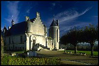 Loches palace. Loire Valley, France ( color)