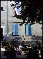 Street scene in Vallauris. Maritime Alps, France ( color)