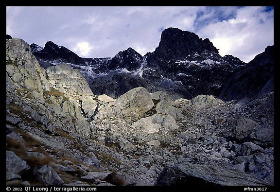 Mont Gelas in late fall, Mercantour National Park. Maritime Alps, France (color)