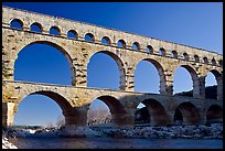 Pont du Gard. France (color)