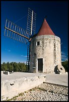 Alphonse Daudet Moulin, Fontvielle. Provence, France ( color)