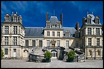 Palace of Fontainebleau. France