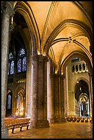 Transept, Cathedrale Notre-Dame de Chartres. France (color)