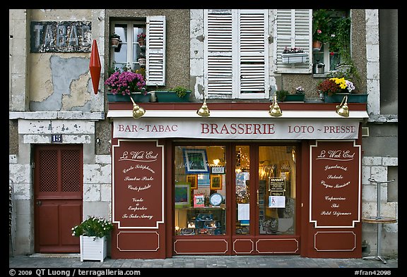 Brasserie, Chartres. France (color)