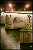 Pont-Neuf at night. Paris, France