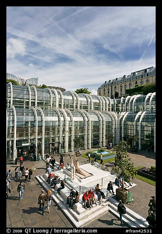 Forum des Halles shopping center. Paris, France