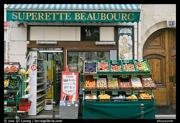 Grocery. Paris, France