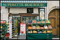 Grocery. Paris, France (color)