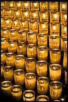 Candles, Notre-Dame cathedral. Paris, France ( color)
