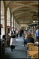 Arcades, place des Vosges. Paris, France ( color)