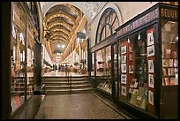 Antiquarian Bookstore, passage Vivienne. Paris, France (color)