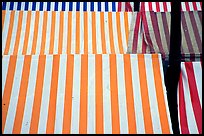 Cloth covers of market stands, Nice. Maritime Alps, France ( color)
