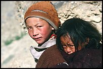 Children, Zanskar, Jammu and Kashmir. India ( color)