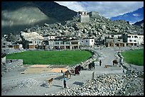 Padum, Zanskar, Jammu and Kashmir. India (color)