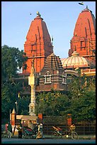 Hindu shrine. New Delhi, India (color)