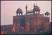 Lahore Gate at dawn. New Delhi, India ( color)