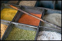 Close-up of grains, Sardar Market. Jodhpur, Rajasthan, India ( color)