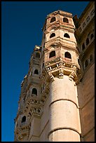 Tower, Mehrangarh Fort. Jodhpur, Rajasthan, India ( color)