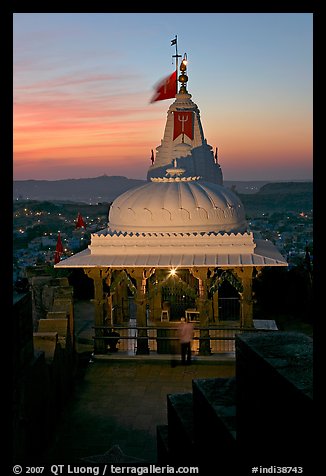 Chamunda Devi temple, Mehrangarh Fort. Jodhpur, Rajasthan, India