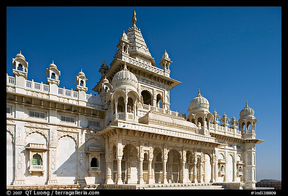 Jaswant Thada. Jodhpur, Rajasthan, India (color)