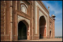 Taj Mahal masjid. Agra, Uttar Pradesh, India ( color)