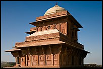 Birbal Bhavan pavilion, afternoon. Fatehpur Sikri, Uttar Pradesh, India