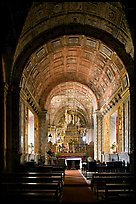 Side chapel, Se Cathedral , Old Goa. Goa, India