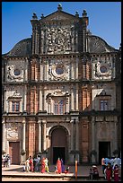 Basilica of Bom Jesus, Old Goa. Goa, India