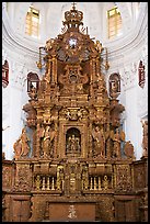 Altar, Church of St Cajetan, Old Goa. Goa, India ( color)