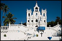 Church of our Lady of the Immaculate Conception, afternoon, Panaji. Goa, India ( color)