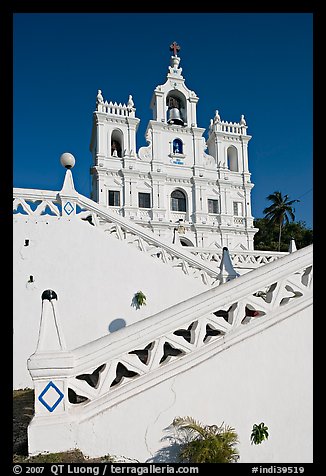 Church of our Lady of the Immaculate Conception, Panaji (Panjim). Goa, India (color)
