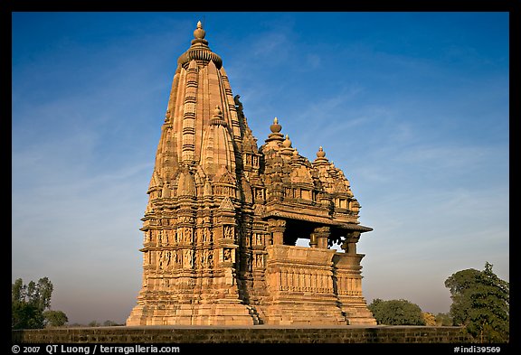 Javari Temple, Eastern Group. Khajuraho, Madhya Pradesh, India (color)
