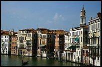 Grand Canal seen from the Rialto Bridge. Venice, Veneto, Italy ( color)