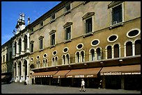 Store in renaissance building, Piazza dei Signori. Veneto, Italy ( color)