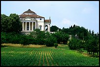 Villa Capra La Rotonda a classic design by Paladio. Veneto, Italy ( color)